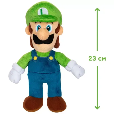 Мягкая игрушка Super Mario Луиджи 23 см (40987i-GEN) купить в интернет  магазине с доставкой по Украине | MYplay