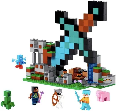 Lego Minecraft Меч-фортификация — Juguetesland