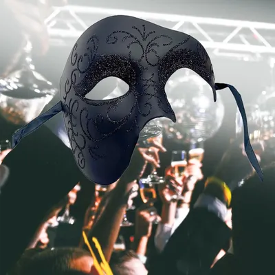 Винтажные маски для маскарада, мужская маска, музыкальная женская маска для  клуба, маскарадного платья, танца, ночного карнавала, детской | AliExpress