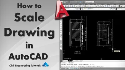 AutoCAD #6 - How to Scale a Drawing in AutoCAD | AutoCAD Basics - YouTube