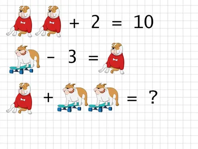Математические ребусы... и собаки. | Весёлая математика | Дзен