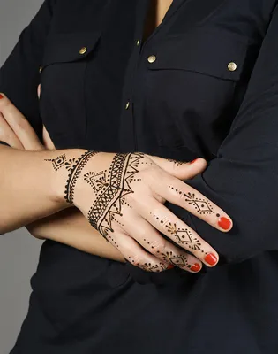 Мехенди на руке | Фото | Варианты тату мехенди в марокканском стиле