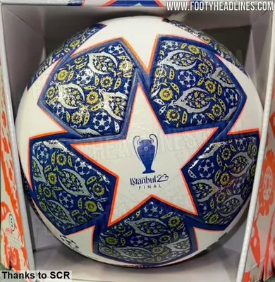 Запущен мяч Лиги Чемпионов УЕФА 2021-22 гг.