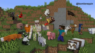 100+] Minecraft Mobs Backgrounds | Wallpapers.com