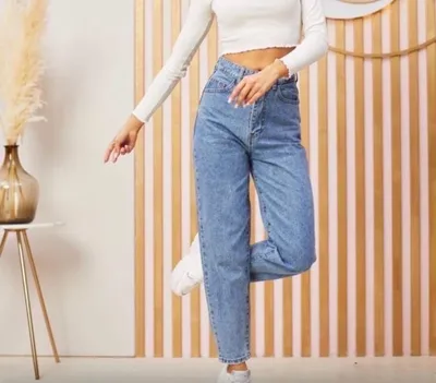 Модные джинсы бойфренды 2024-2025 для женщин, фото, новинки, тренды