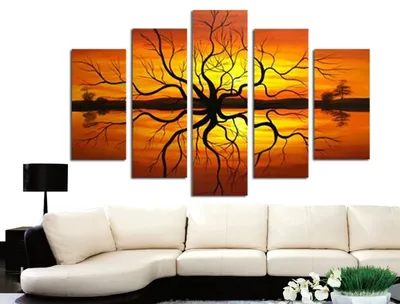 Модульная картина для интерьера на стену / Природа / \"Утки\" 80x140 см  MK50312 - купить по выгодной цене в интернет-магазине OZON (688173799)