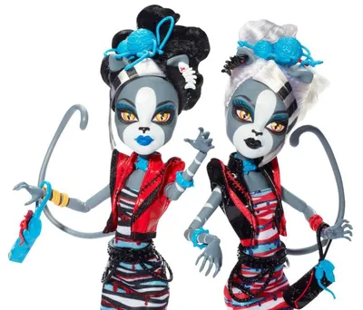 Куклы Монстер Хай Мяулодия и Пурсефона Танцы Зомби купить Киев,Украина