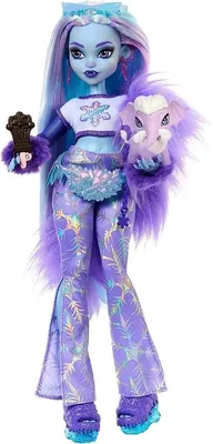 Кукла HNF64 Monster High Abbey Bominable with Tundra pet - Кукла Монстер Хай  Эбби Боминейбл с питомцем - купить с доставкой по выгодным ценам в  интернет-магазине OZON (1171815300)