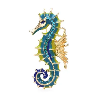Магнитный держатель «Морской конёк» – Owlforest Embroidery