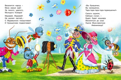 Раскраска Муха-Цокотуха КРСМ-09 - купить в Москве оптом и в розницу в  интернет-магазине Deloks