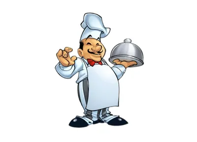 Шляпа шеф-повара, мультяшный логотип, морда, шеф-повар, улыбка png | PNGWing