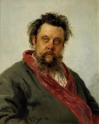 Файл:Ilya Repin - Портрет композитора М.П.Мусоргского - Google Art  Project.jpg — Википедия