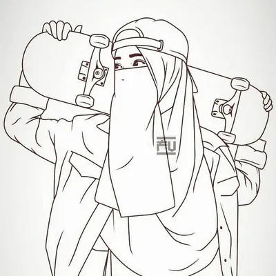 Мусульманка с цветами - красивые фото