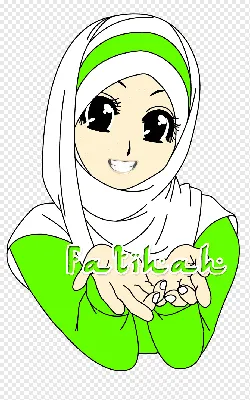 Ислам Мусульманский рисунок, милый, ребенок, лицо png | PNGEgg