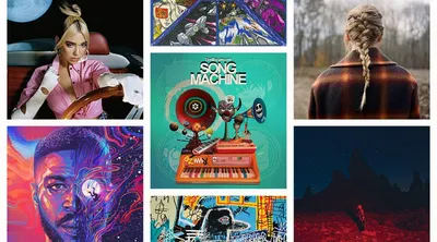 Лучшие обложки музыкальных альбомов 2014 года