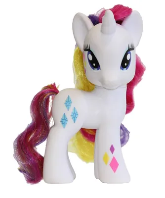 My Little Pony Metallic Rarity Mini Figure - Walmart.com