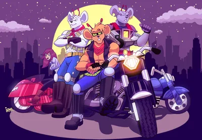 MICE MODO / Biker Mice from Mars (Мыши-байкеры с Марса, Мыши-рокеры с Марса)  :: Modo :: Мультфильмы / смешные картинки и другие приколы: комиксы, гиф  анимация, видео, лучший интеллектуальный юмор.