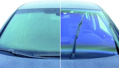 Почему появляется наледь на автомобильных стёклах и как с ней бороться?