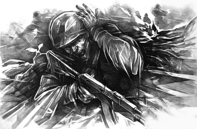 Красивые рисунки на военную тему - 47 фото