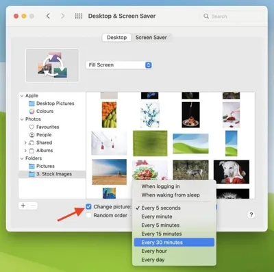 Как настроить автоматическую смену обоев на Mac | AppleInsider.ru