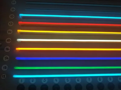 Неоновая Светодиодная лента NEON, 6мм*12мм, рез 10мм, 12в. LED NEON, неон  для рекламы, неон для вывесок, декора украшений | AliExpress