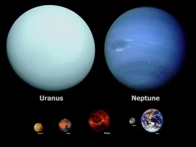 Планета Нептун иллюстрация вектора. иллюстрации насчитывающей зажим -  28183711