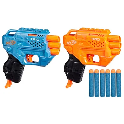Nerf Elite 2.0 Double Punch Motorized Kids Toy Blaster for Boys and Girls  with 50 Darts - Walmart.com