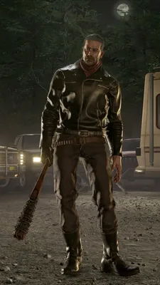 Новые скриншоты и рендеры Нигана из Walking Dead для Tekken 7