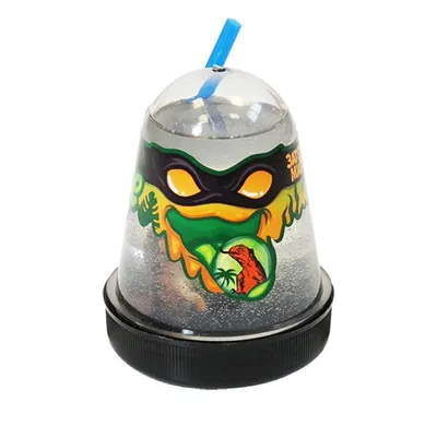 Слайм Slime \"Ninja. Затерянный мир\", с фигуркой ящерицы, прозрачный, 130г  (арт. 283988) купить в магазине Арсенал007.
