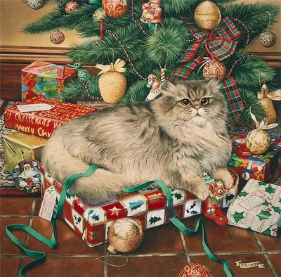 2023 новогодние Коты, животные, украшения, персонализированная  Рождественская шляпа, украшение для елки, подвеска, праздничные товары |  AliExpress