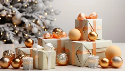 Подарки — новогодние обои на рабочий стол — Abali.ru
