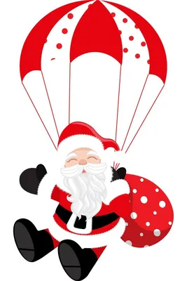 Рождественская открытка санта клауса с санями на небе PNG , олень Санта,  сани, рождественские сани PNG рисунок для бесплатной загрузки