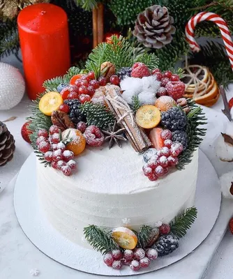 Торт \"новогодний восторг\" - новогодние торты — на заказ в городе Барнаул