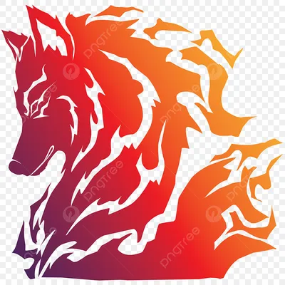 огненный волк для игровой команды PNG , волк здесь, агрессивный, альтер эго  PNG картинки и пнг рисунок для бесплатной загрузки