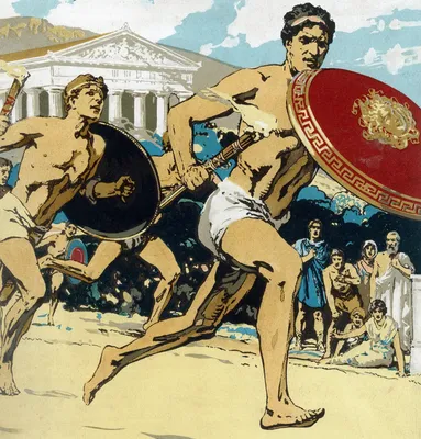 Как проходили Олимпийские игры в Древней Греции? | В гостях у Древности |  Дзен