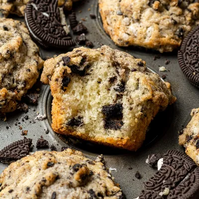 Oreo Muffins - Cookie Dough Diaries