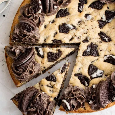 Oreo Cookie Cake - Belle of the Kitchen