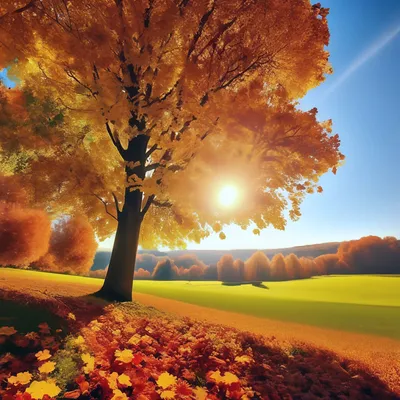 Осень,октябрь, солнце,, осеннее …» — создано в Шедевруме
