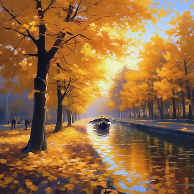 Картинки осенний парк, золотая осень, природа - обои 1920x1080, картинка  №115994