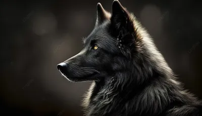 черная немецкая овчарка Hd обои, картинки черный волк, волк, животное фон  картинки и Фото для бесплатной загрузки
