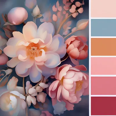 Цветовая палитра № 0009 | Color palettes for design. Палитры цвета для  дизайна.