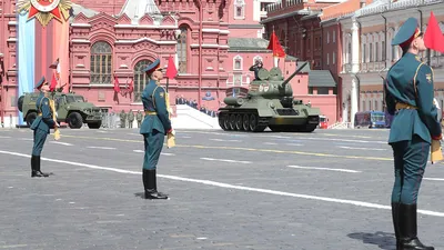 В Москве, на Красной площади, прошел Парад Победы
