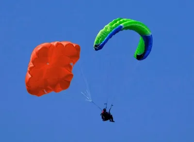 Парашют в Геленджике: полёт на парашюте в Геленджике за катером