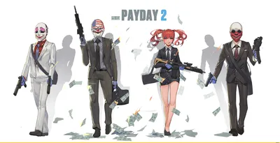 Payday 2 :: Payday the Heist :: Игры / картинки, гифки, прикольные комиксы,  интересные статьи по теме.
