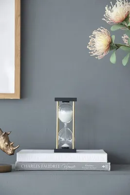 Песочные часы из посеребренного стекла — купить по цене 1725.0 руб в  Санкт-Петербурге | фото, описание, отзывы, артикул 73770-TAN |  Интернет-магазин INMYROOM