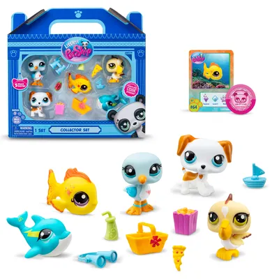 Littlest Pet Shop Pets And Vehicles Set Of 2 Monkey And Bunn | Free Sh