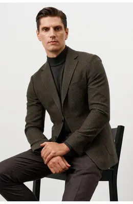 Пиджак из шерсти серый - купить от российского бренда 8FRIDAYS