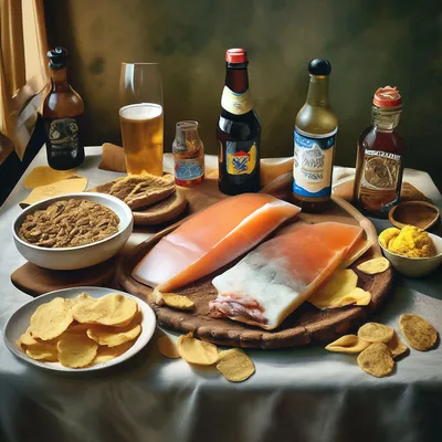 Картинки Пиво Рыба Соль Еда Пена кружке 2560x1706
