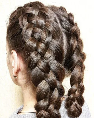 Плетение кос для юной леди, самое то на лето!) 🌞 А после расплетения кос,  будет отличная укладка на такую длинну волос!😍 Стилист Ольга… | Instagram