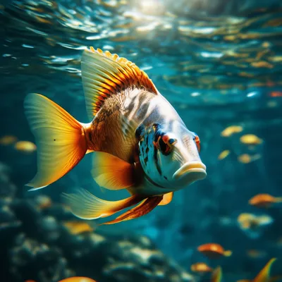 стайка рыб под водой в Красном море, рыба океан картина, рыбы, океан фон  картинки и Фото для бесплатной загрузки